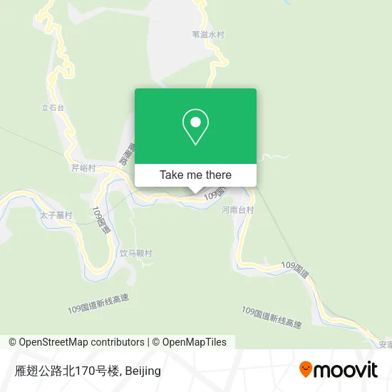 雁翅公路北170号楼 map