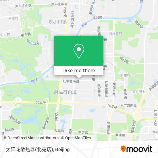太阳花散热器(北苑店) map