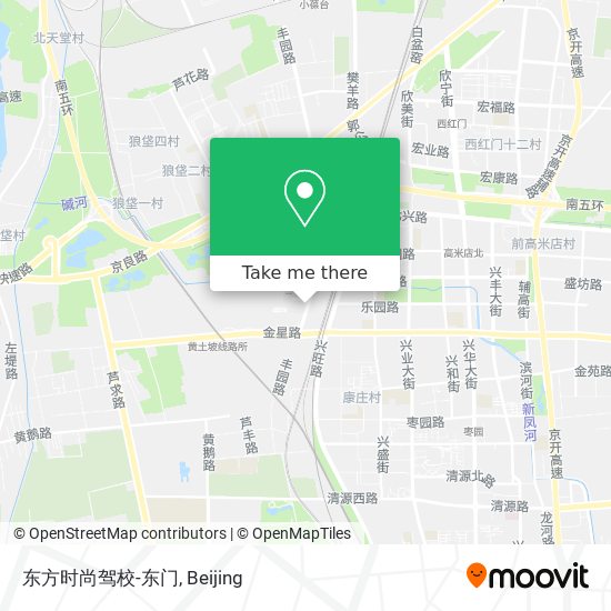 东方时尚驾校-东门 map