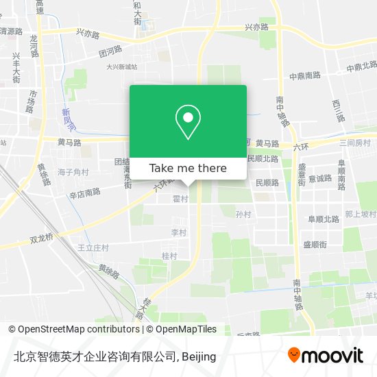 北京智德英才企业咨询有限公司 map