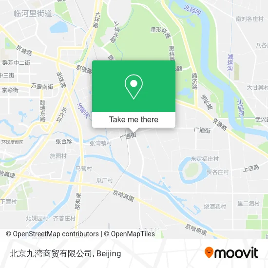 北京九湾商贸有限公司 map