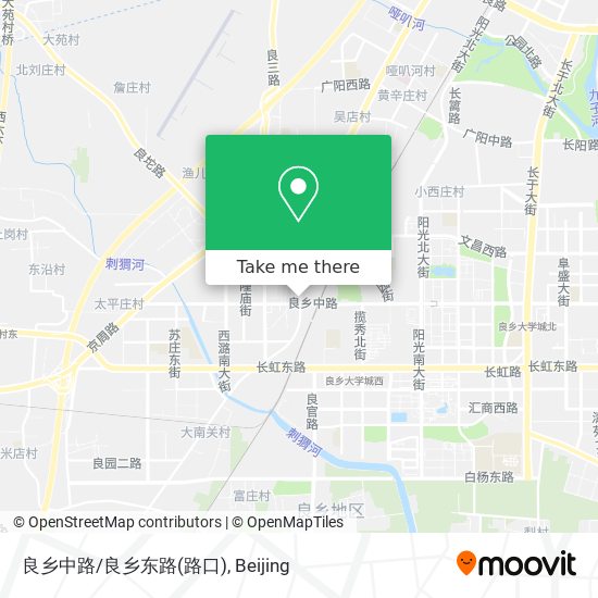 良乡中路/良乡东路(路口) map