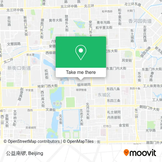 公益南锣 map