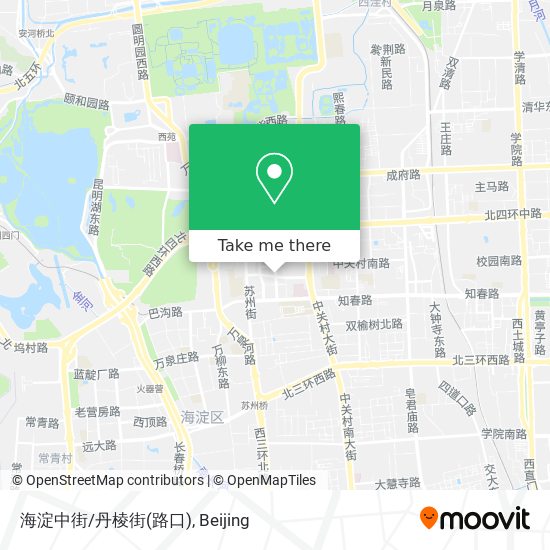 海淀中街/丹棱街(路口) map