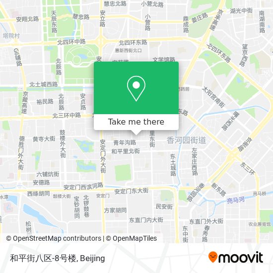 和平街八区-8号楼 map