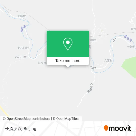 长眉罗汉 map