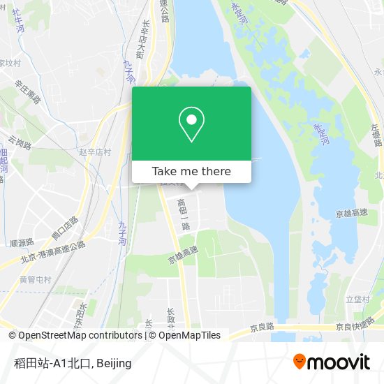 稻田站-A1北口 map