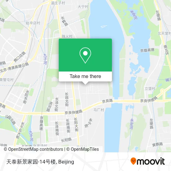 天泰新景家园-14号楼 map