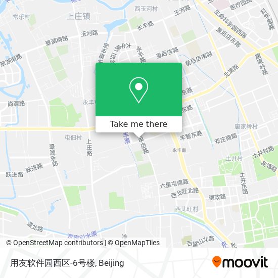 用友软件园西区-6号楼 map