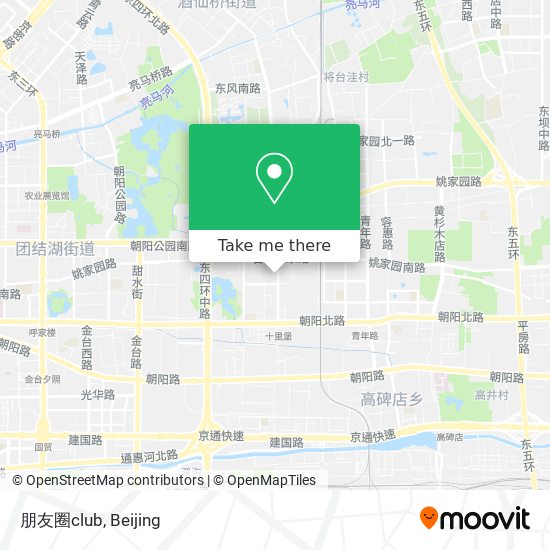朋友圈club map