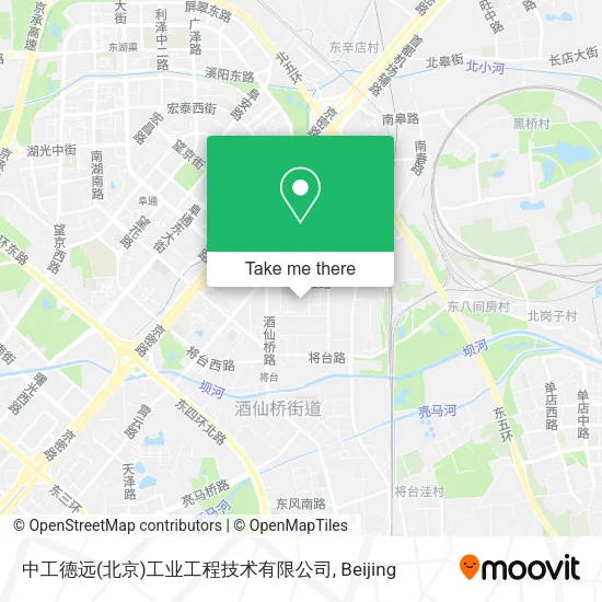 中工德远(北京)工业工程技术有限公司 map
