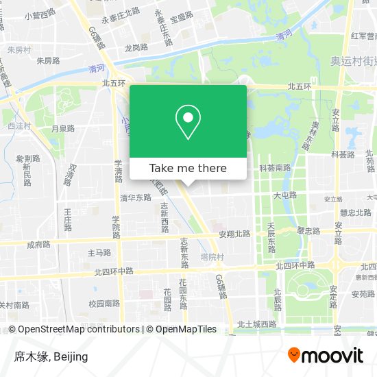 席木缘 map
