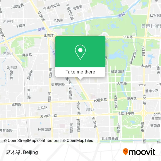 席木缘 map