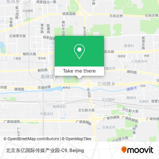 北京东亿国际传媒产业园-C9 map