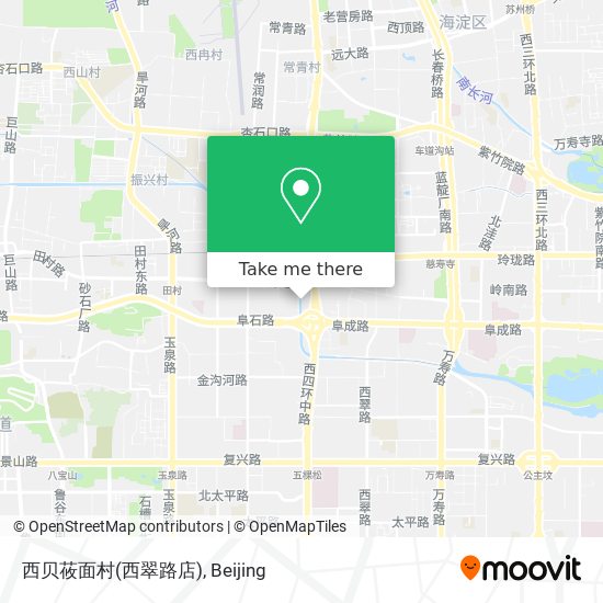 西贝莜面村(西翠路店) map