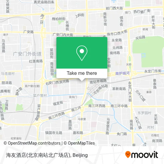海友酒店(北京南站北广场店) map