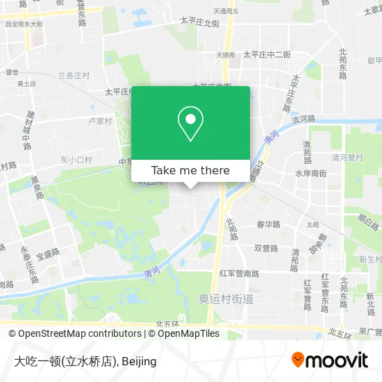 大吃一顿(立水桥店) map