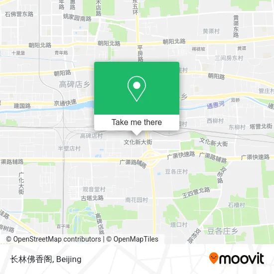 长林佛香阁 map