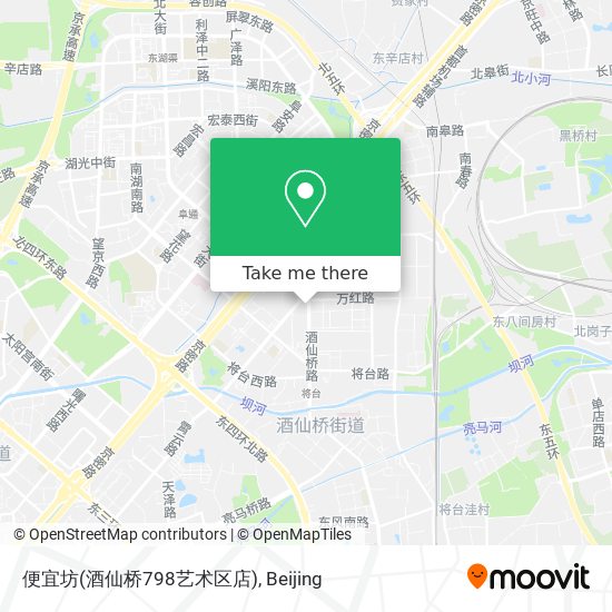 便宜坊(酒仙桥798艺术区店) map
