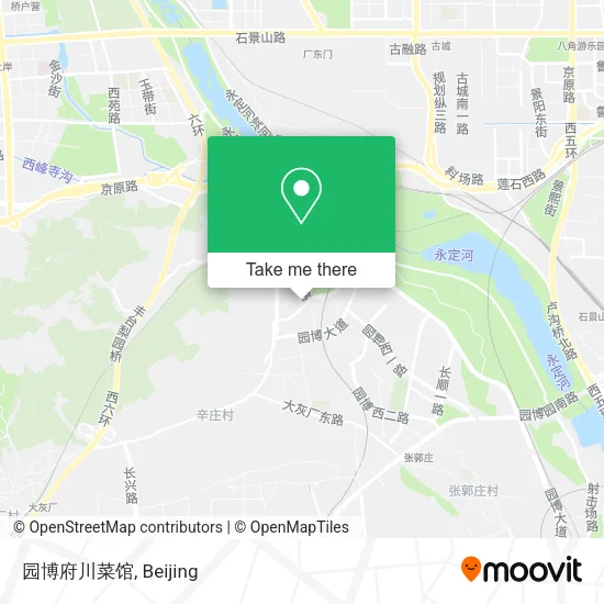 园博府川菜馆 map