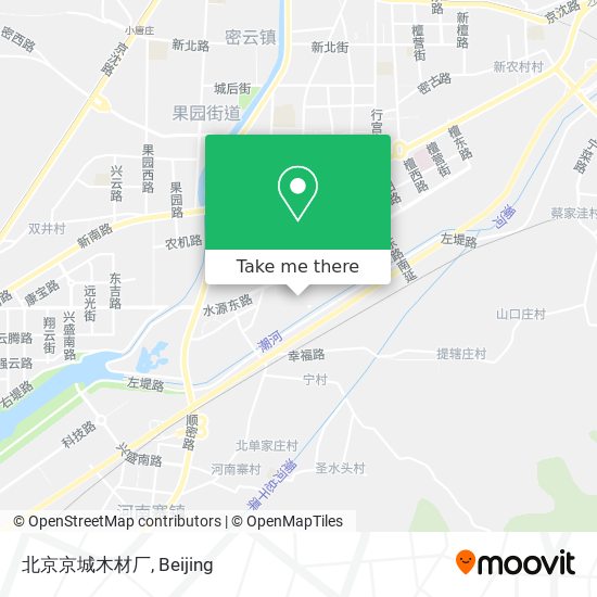 北京京城木材厂 map