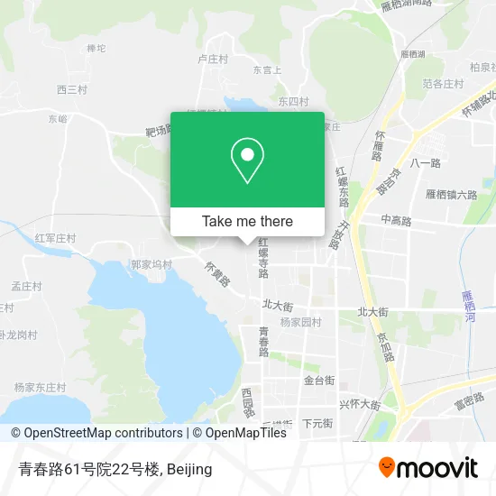 青春路61号院22号楼 map