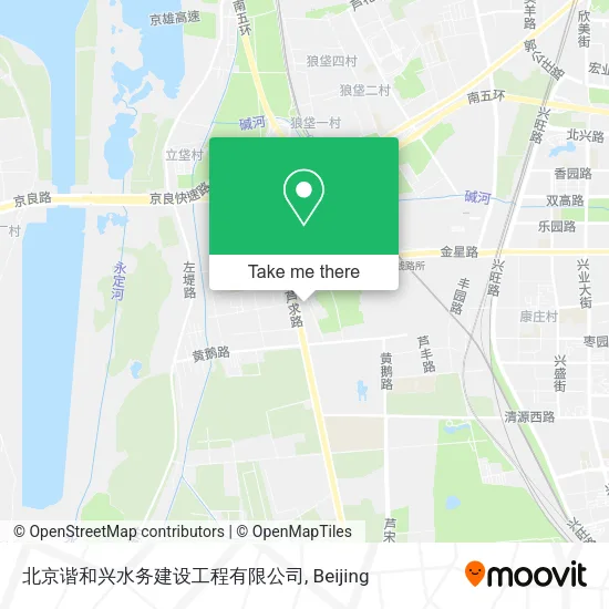 北京谐和兴水务建设工程有限公司 map