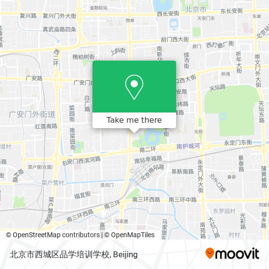 北京市西城区品学培训学校 map