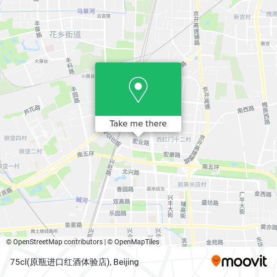 75cl(原瓶进口红酒体验店) map