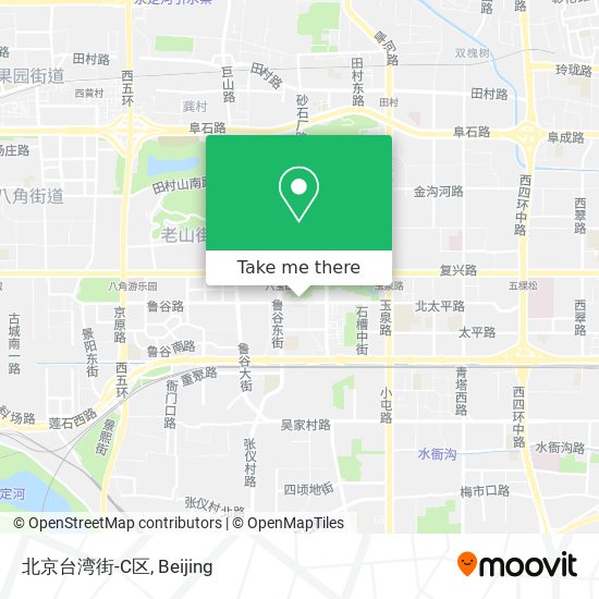 北京台湾街-C区 map