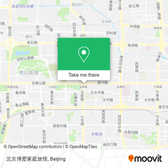 北京博爱家庭旅馆 map