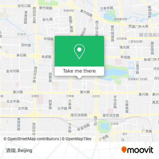 酒烟 map