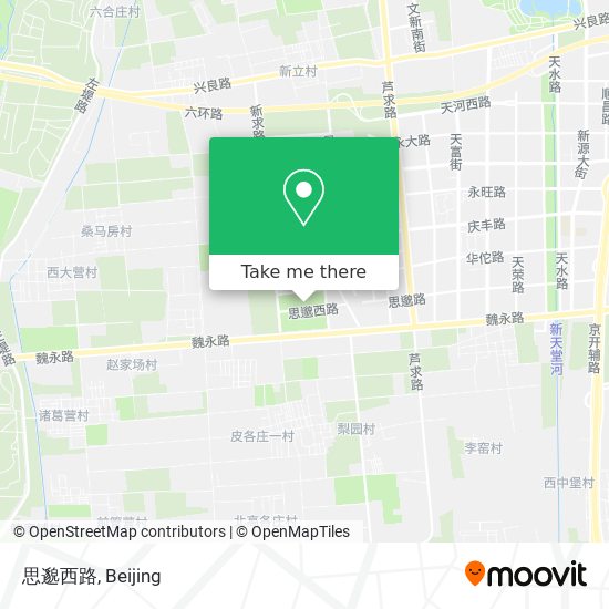 思邈西路 map