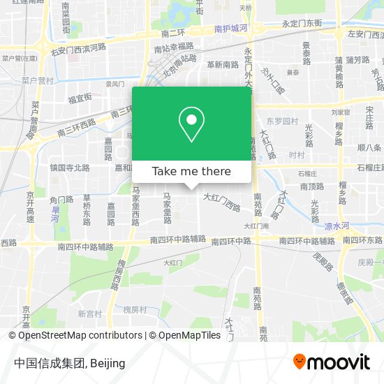 中国信成集团 map