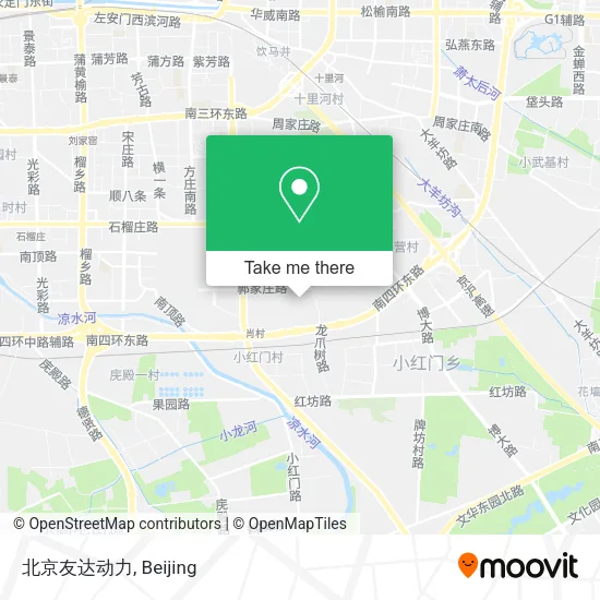 北京友达动力 map