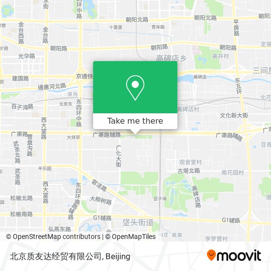 北京质友达经贸有限公司 map