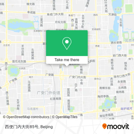 西便门内大街85号 map