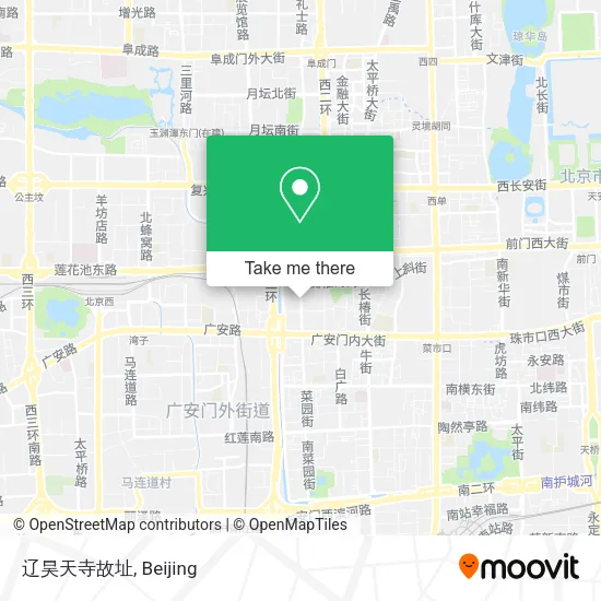 辽昊天寺故址 map