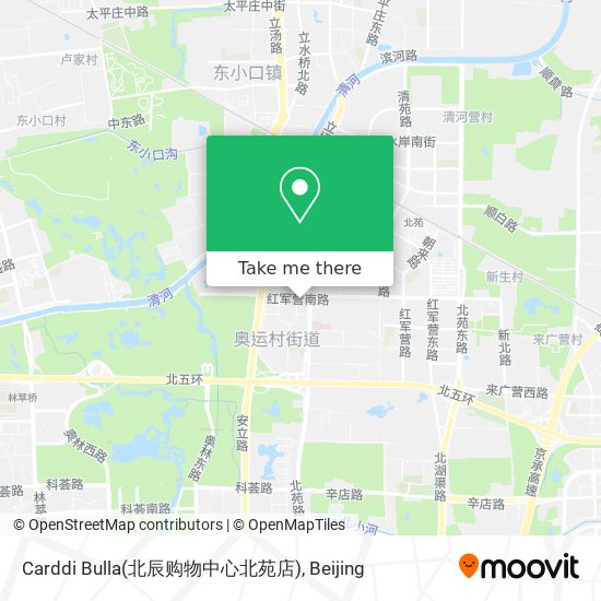 Carddi Bulla(北辰购物中心北苑店) map