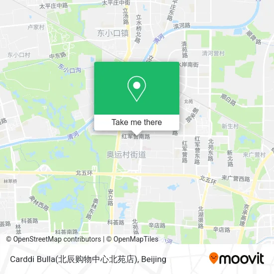 Carddi Bulla(北辰购物中心北苑店) map
