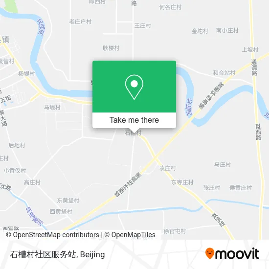 石槽村社区服务站 map