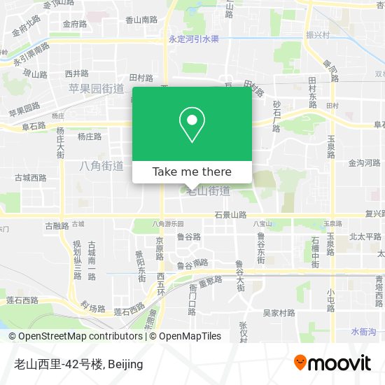 老山西里-42号楼 map