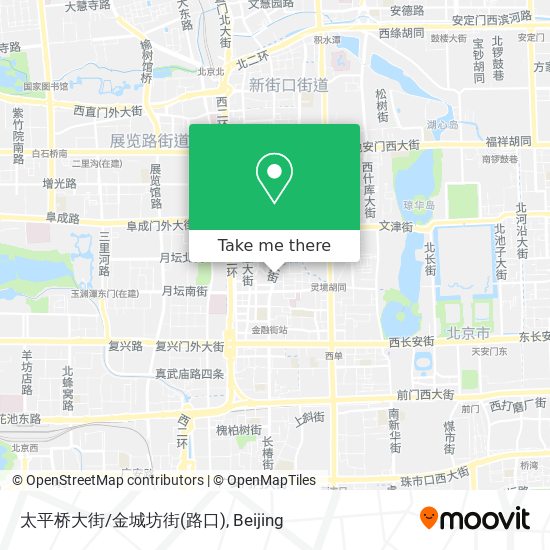 太平桥大街/金城坊街(路口) map