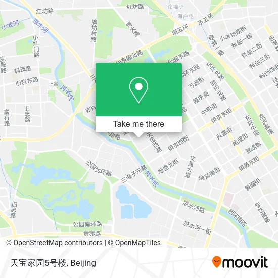 天宝家园5号楼 map