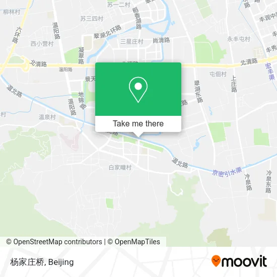 杨家庄桥 map