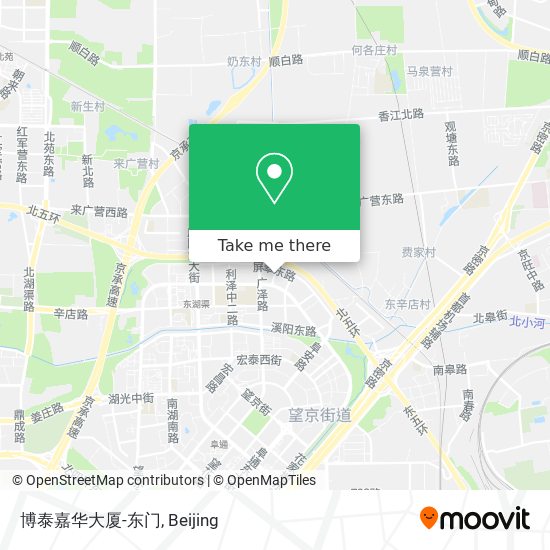 博泰嘉华大厦-东门 map
