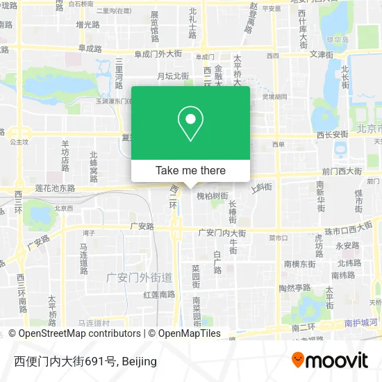 西便门内大街691号 map