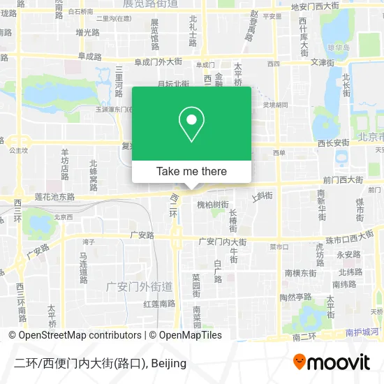 二环/西便门内大街(路口) map