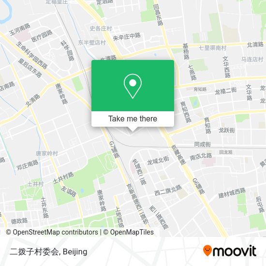 二拨子村委会 map