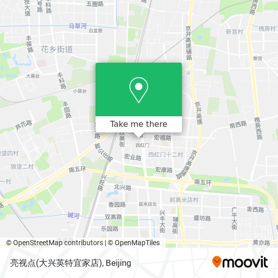 亮视点(大兴英特宜家店) map